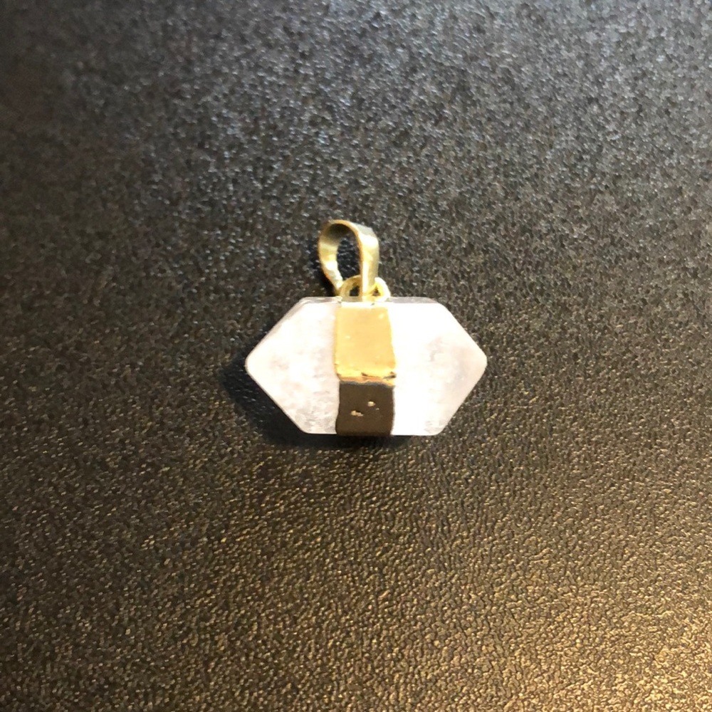 Light Pink Crystal Charm